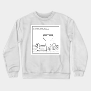 Toilet ducklings Crewneck Sweatshirt